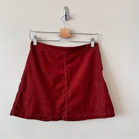 ARITZIA-WILFRED Free Aaliyah Corduroy In Rust (Size:6) - Picture 2 of 9